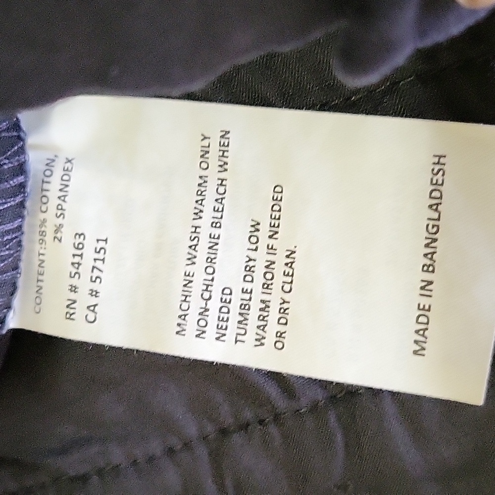 NAUTICA JEAN LADIES CHINO ANKLE PANT - Picture 7 of 7